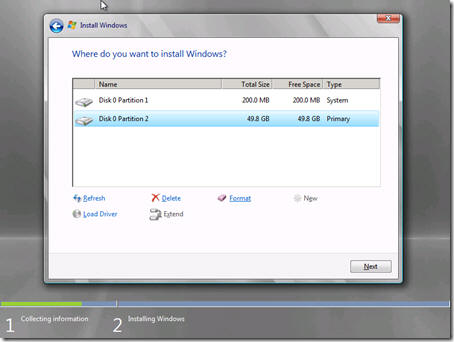 Установка Windows 7 на виртуальный диск