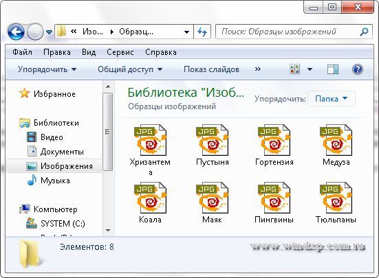 Стандартная программа для просмотра изображений windows 7